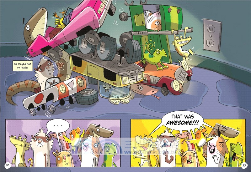 Pet Shop Racers (Book 1)(graphic novel)