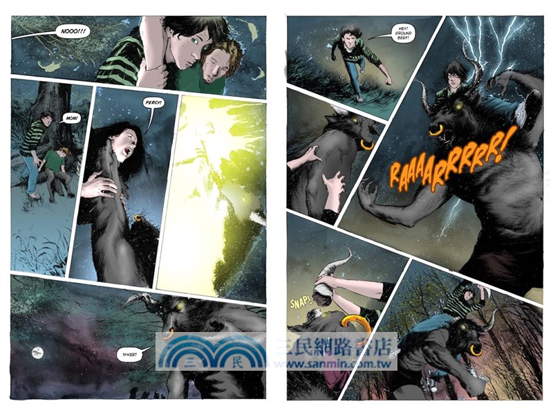 #1 The Lightning Thief (Percy Jackson and the Olympians) (Graphic Novel)