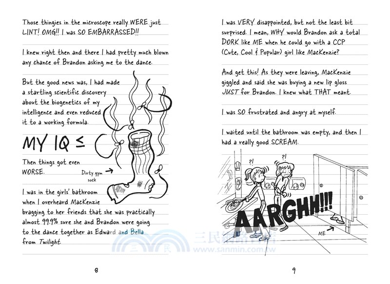 Dork Diaries 2: Party Time (英國版)(平裝本)