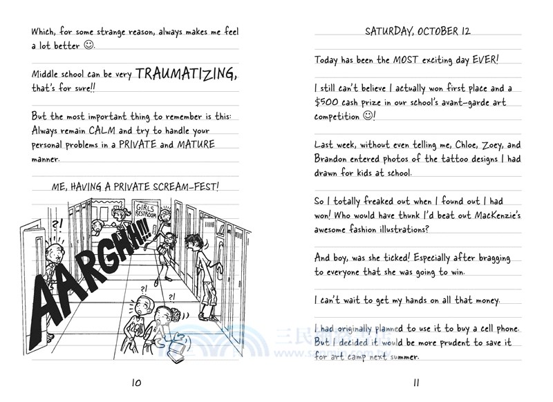 Dork Diaries 2: Party Time (英國版)(平裝本)