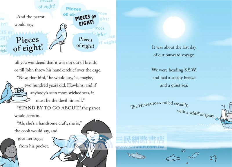 Comic Classics: Treasure Island (平裝本)