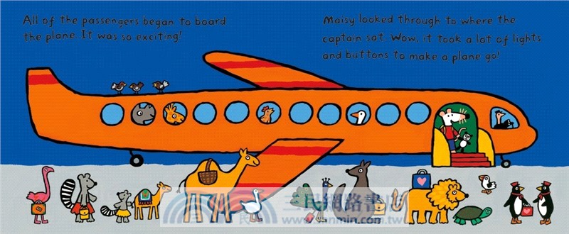 Maisy Goes by Plane (平裝本)(英國版)