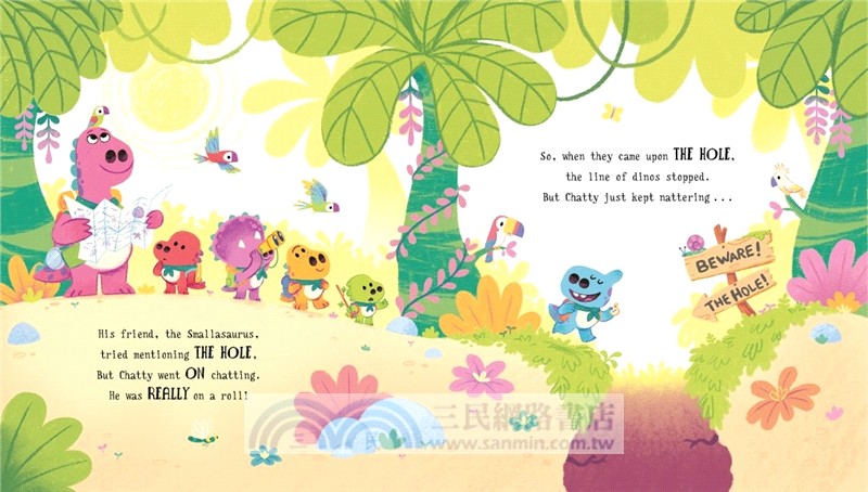 The Chattysaurus Board Book