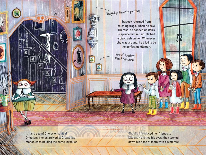 Ghoulia and the Mysterious Visitor (Book #2)