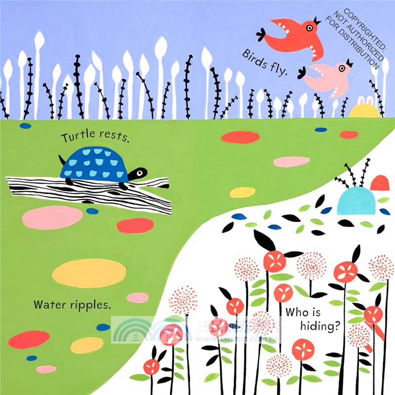 Hide-and-sleep ― A Flip-flap Book