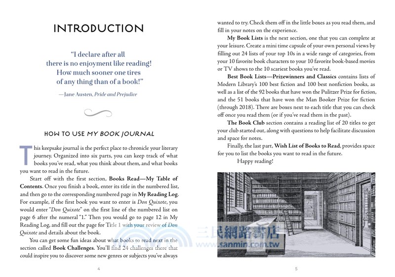 My Book Journal:A 100-Book Reading Diary for Bibliophiles