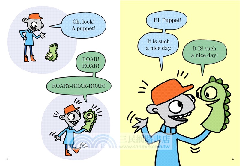 The Monster and Puppet Show!-Elephant & Piggie Like Reading!