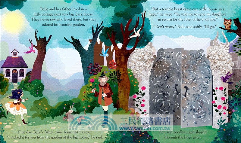 Beauty and The Beast (Peep Inside a Fairy Tale)(硬頁翻翻書)