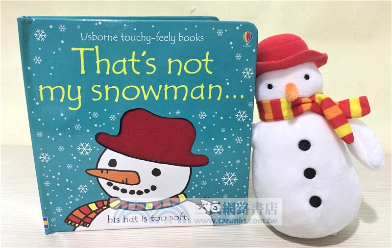 That's Not My Snowman Book And Toy (1硬頁觸摸書+1玩偶)