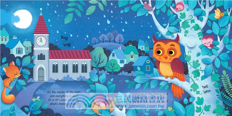 Night Sounds (硬頁音效書)