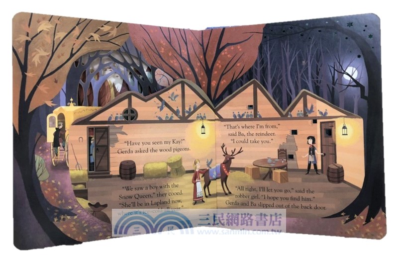 The Snow Queen (Peep Inside a Fairy Tale)(硬頁翻翻書)