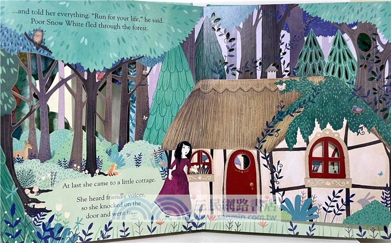 Snow White & Seven Dwarfs (Peep Inside a Fairy Tale)(硬頁翻翻書)