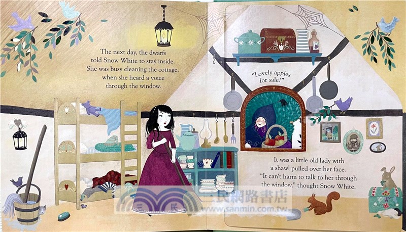 Snow White & Seven Dwarfs (Peep Inside a Fairy Tale)(硬頁翻翻書)