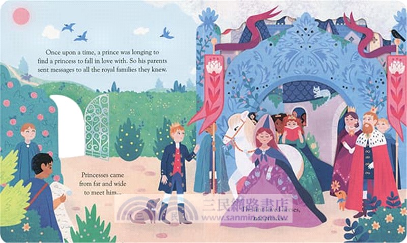 The Princess & the Pea (Peep Inside a Fairy Tale)(硬頁翻翻書)