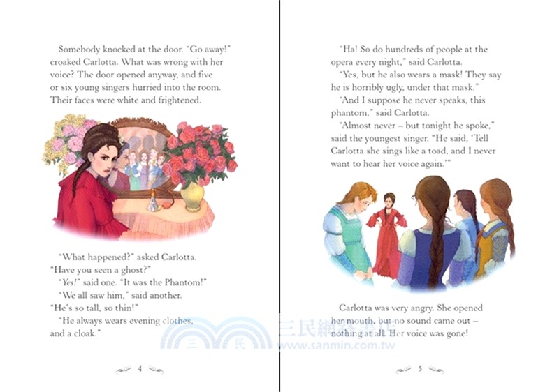 The Phantom of the Opera 歌劇魅影 (Usborne English Readers Level 2)