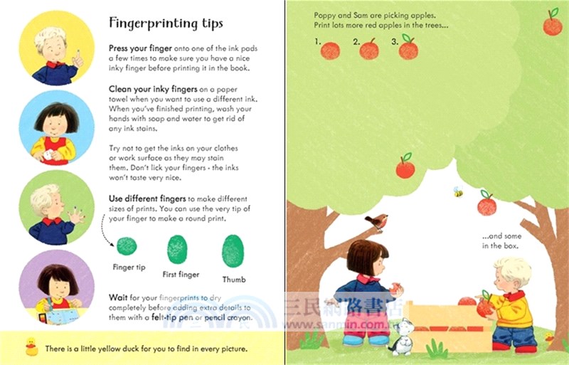 Poppy & Sam's Fingerprint Activities