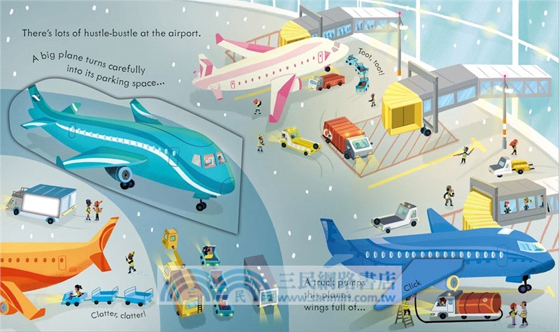 Peep Inside How a Plane Works (硬頁翻翻書)