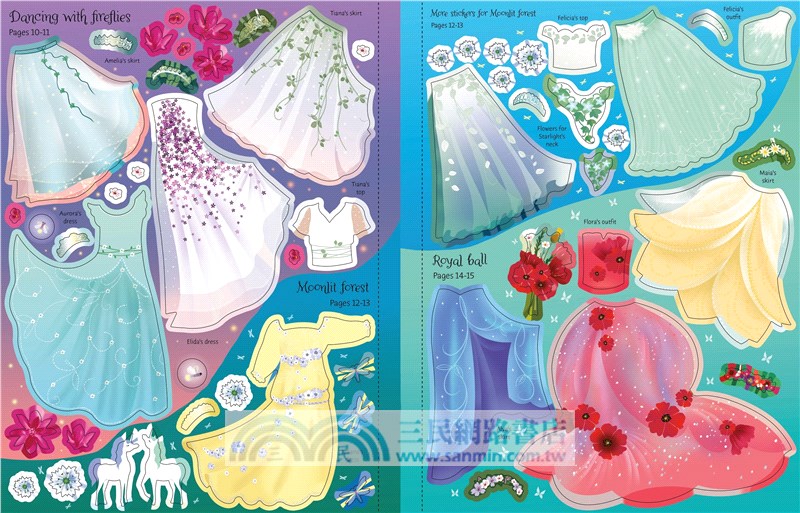 Sticker Dolly Dressing Fairy Princesses