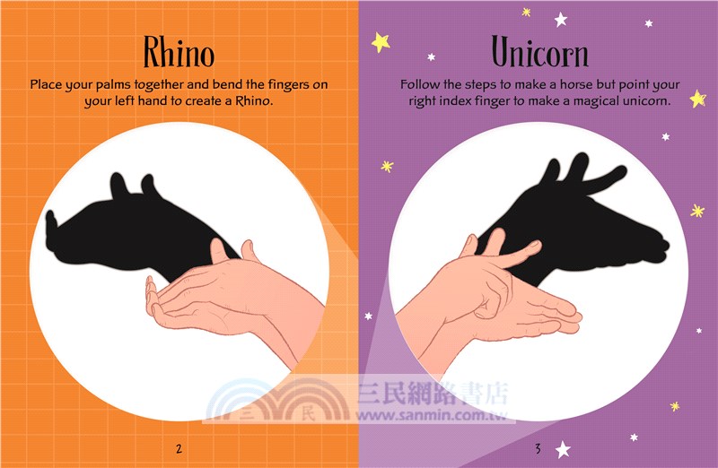 Mini Books Hand Shadows