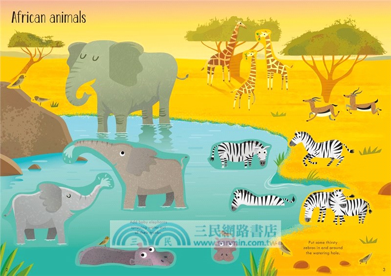 Little First Stickers Animals