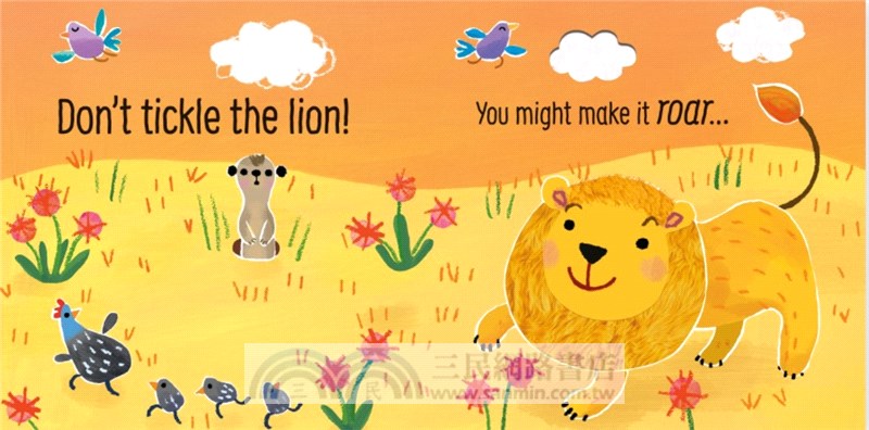 Don't Tickle the Lion! (硬頁觸摸音效書)