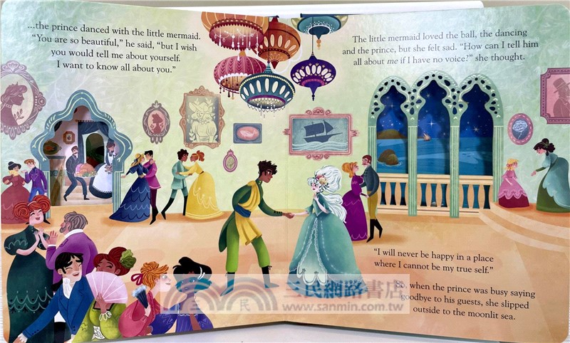 The Little Mermaid (Peep Inside a Fairy Tale)(硬頁翻翻書)