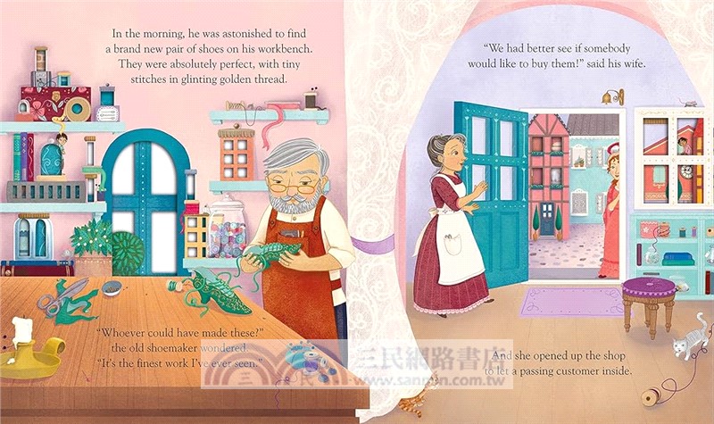 The Elves and the Shoemaker (Peep Inside a Fairy Tale)(硬頁翻翻書)