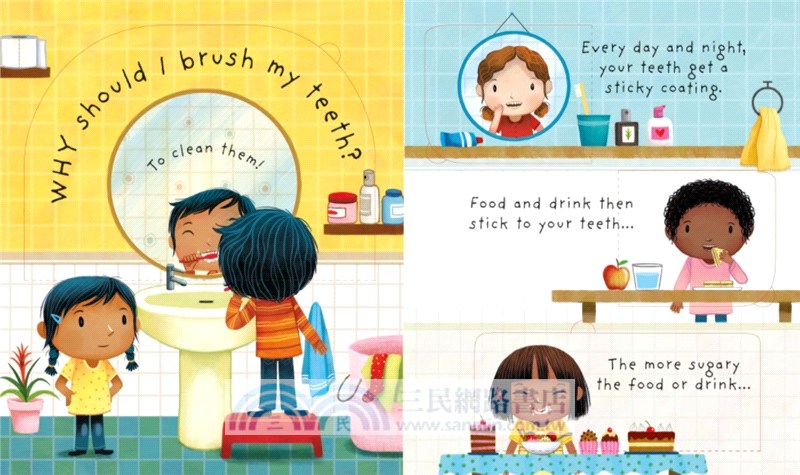 Why Should I Brush My Teeth? (硬頁翻翻書)(英國版)