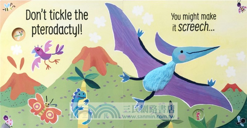 Don't Tickle the Dinosaur! (硬頁觸摸音效書)(Sainsbury's Children's Book Awards 2020)