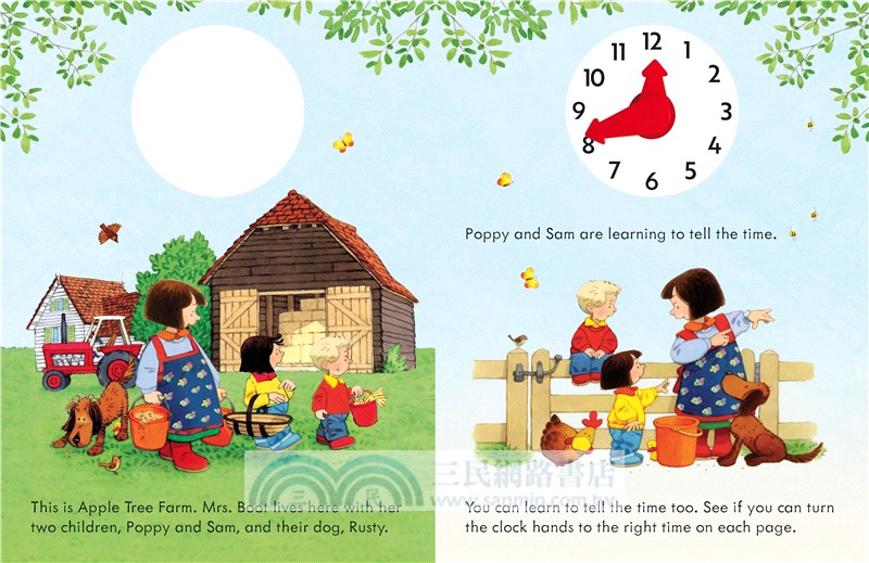 Poppy and Sam's Telling the Time Book