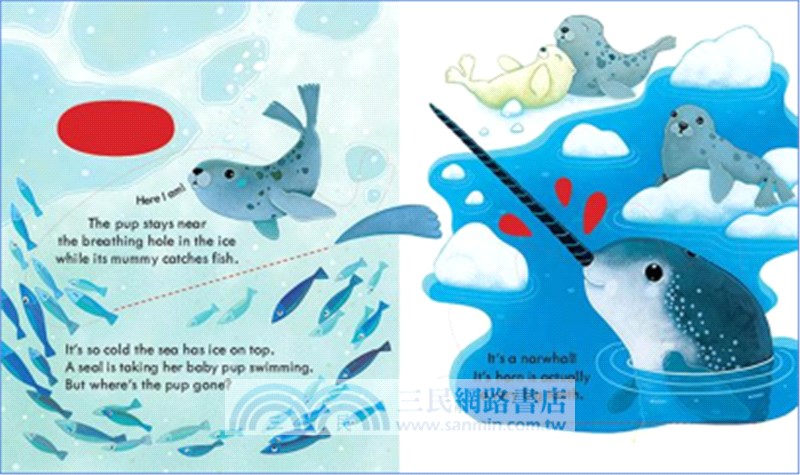 Peep Inside Snowy Places (硬頁翻翻書)