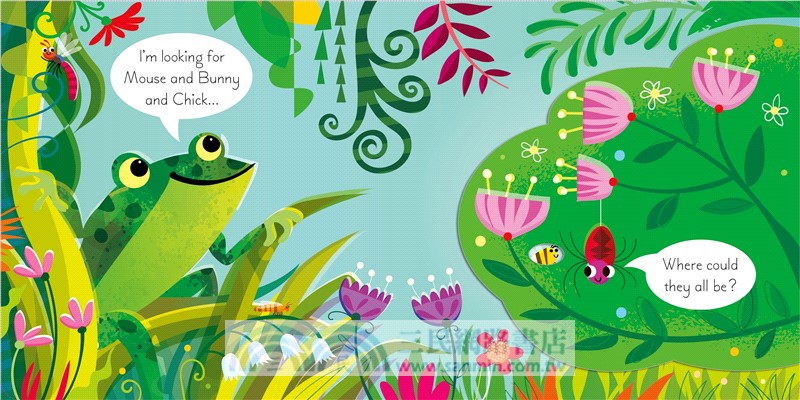 Play Hide and Seek with Bunny