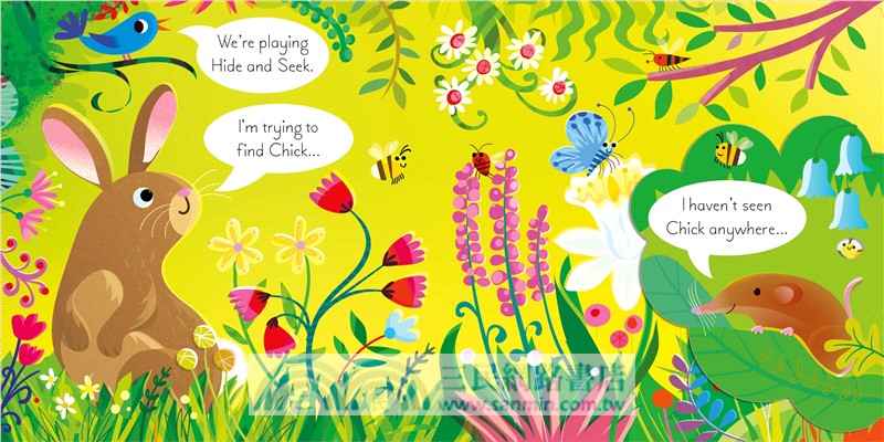 Play Hide and Seek with Bunny