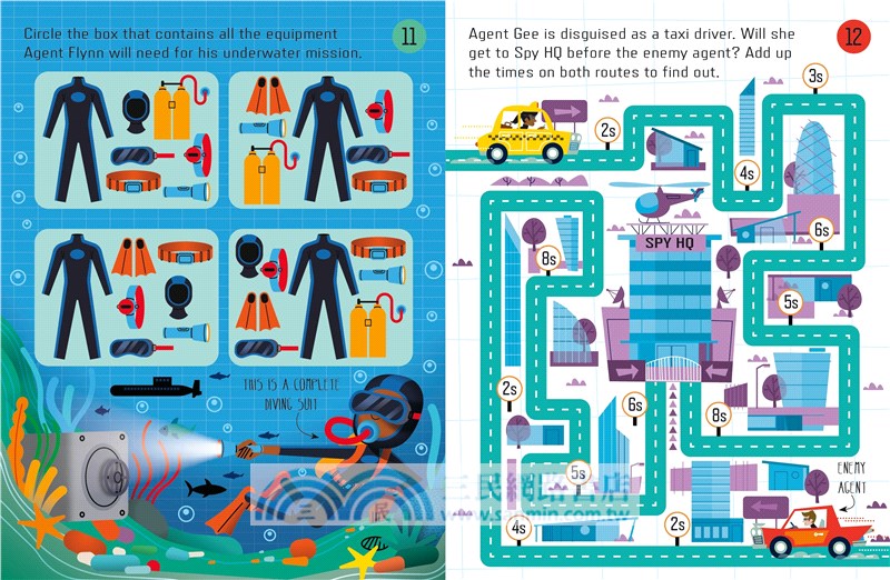 Mini Books Spy Disguises