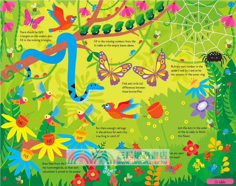 Times Tables Activity Pad