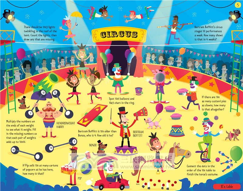 Times Tables Activity Pad