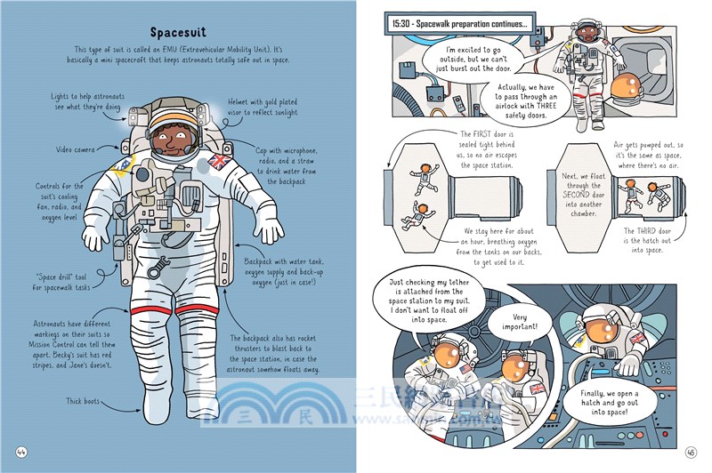 24 Hours in Space (Graphic Novel)(The Week Junior Book Awards 2023)
