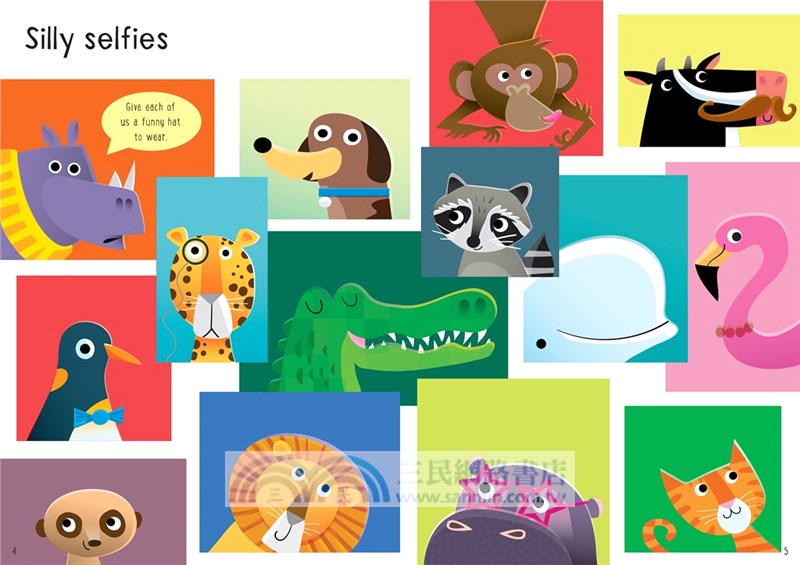 Little First Stickers Funny Hats