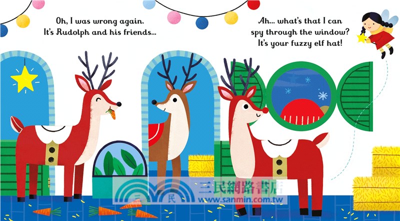 Little Peep-Through Books Are you there little Elf? (硬頁書)