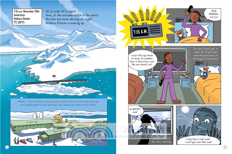 24 Hours in Antarctica (Graphic Novel)