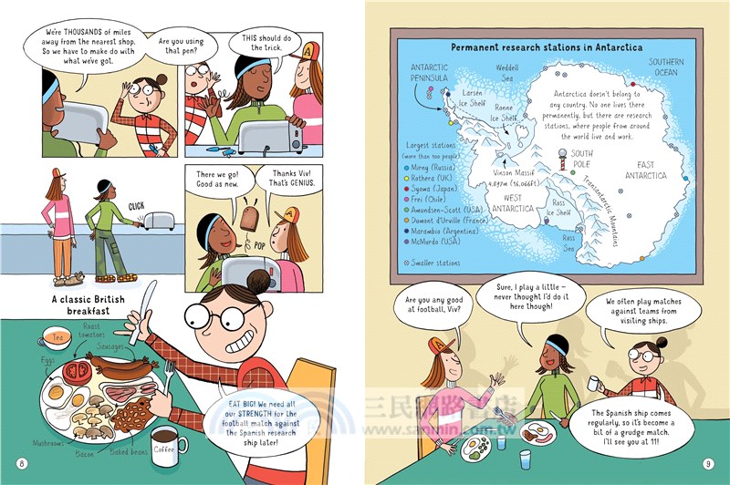 24 Hours in Antarctica (Graphic Novel)