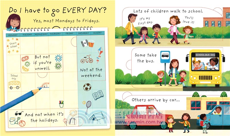 Why do I have to go to school? (硬頁翻翻書)