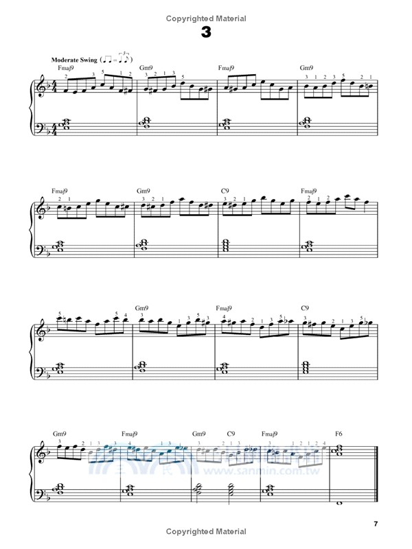 Easy Jazz Hanon ─ 50 Exercises for the Beginning to Intermediate Pianist