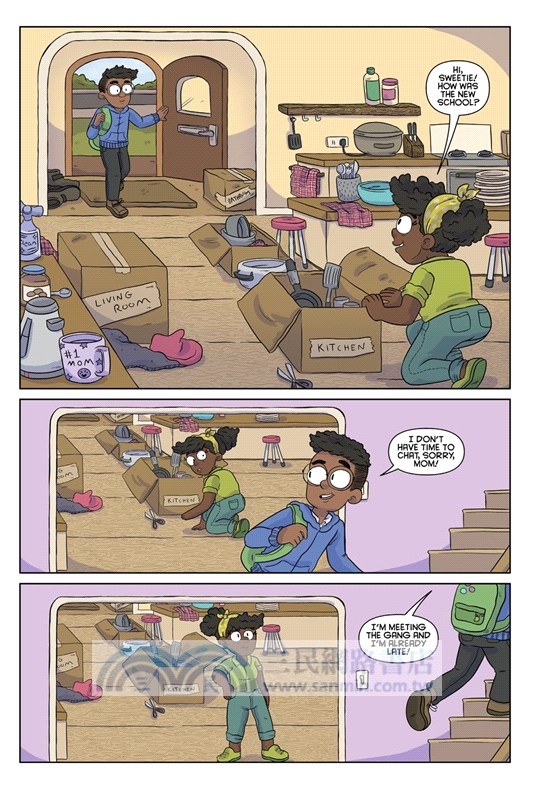 Minecraft Boxed Set (Graphic Novels)(3書+1海報)