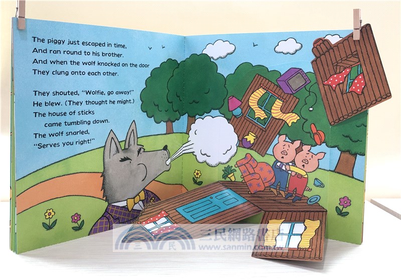 A Lift-the-Flap Fairy Tales 經典童話翻翻書 (6平裝+1CD)