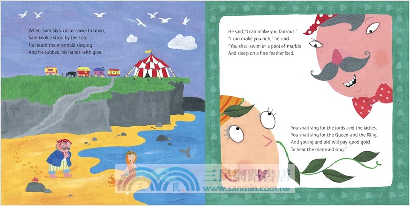 The Singing Mermaid (1平裝+1CD)