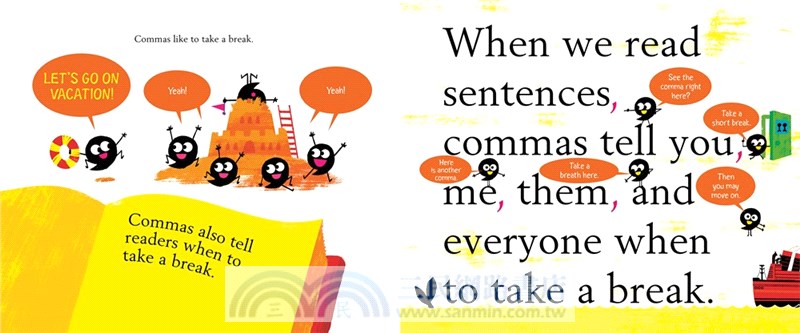 Commas Say Take a Break