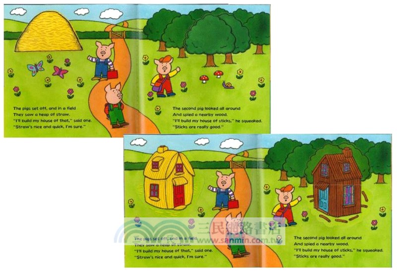 Lift-the-Flap Fairy Tales (全6冊+音檔QR-Code) 經典童話翻翻有聲書