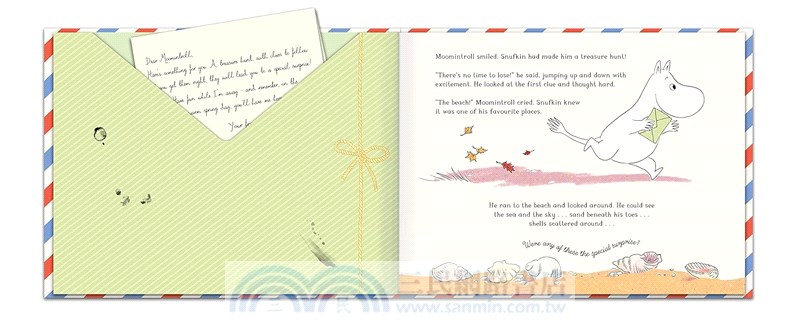 Moomin Mail : A beautiful gift book with real letters to open and read