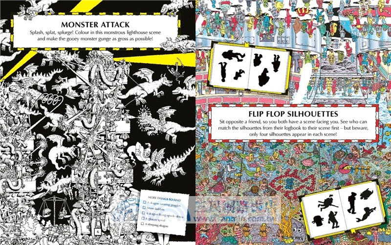 Where's Wally? Monster Hunt: Activity Book